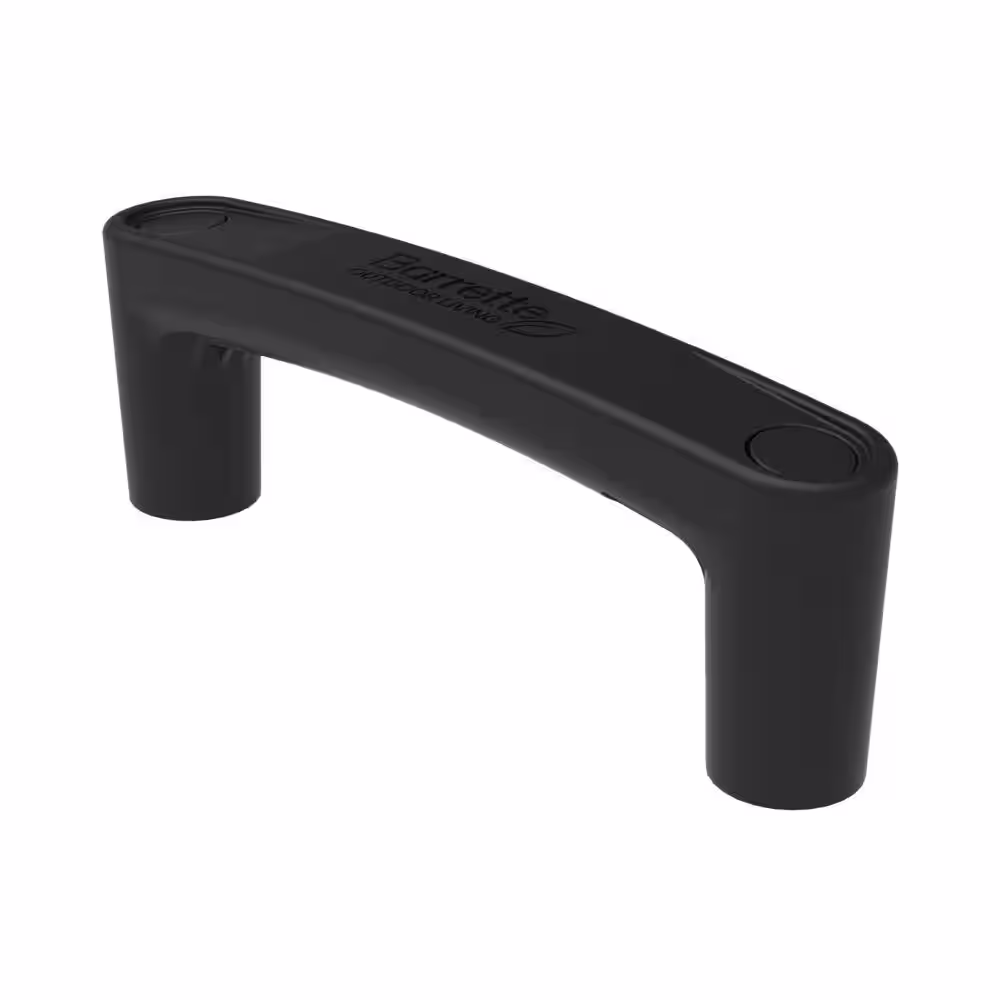 Barrette Outdoor Living Black Gate Handle EZ Grip