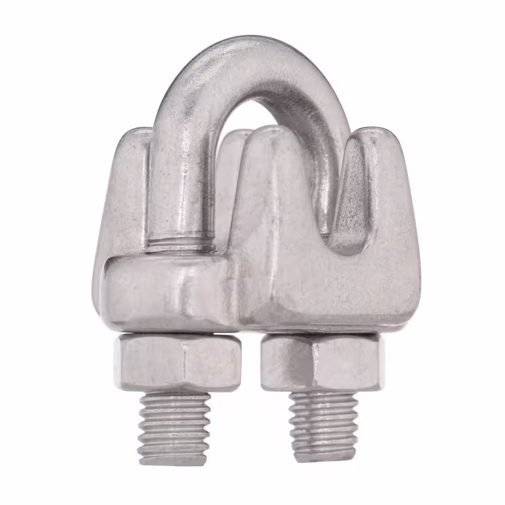 Everbilt 3/16 in. Stainless Steel Clamp Set (3-Pack)