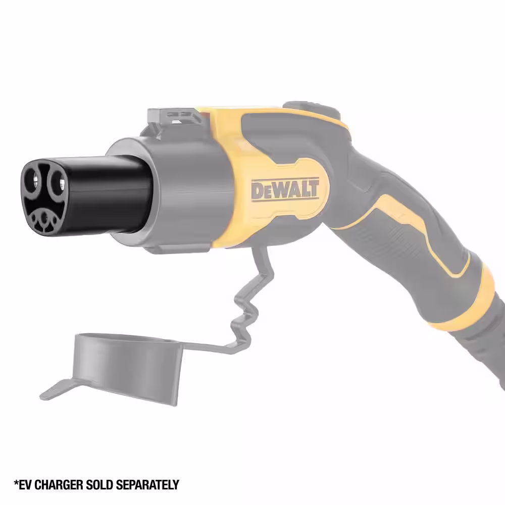 DEWALT Tesla Charger Adapter 60 Amp 240-Volt AC Portable EV Charger SAE J1772 Adapter, Compatible w/All Tesla Electric Vehicles