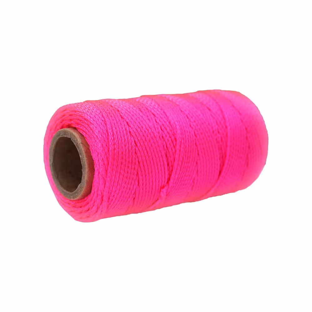 Everbilt 500 ft. Nylon Reel, Pink