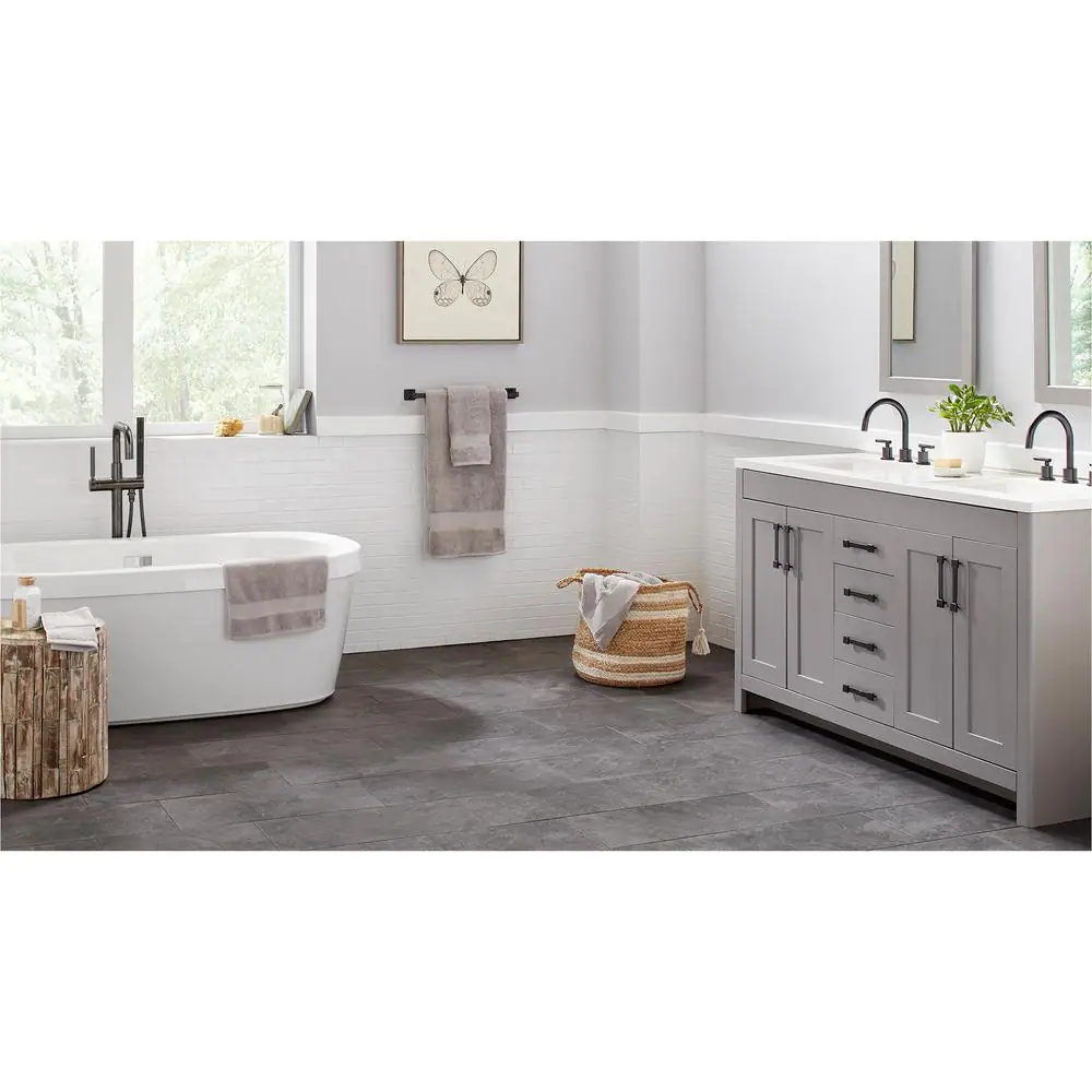 Daltile Restore Bright White 12 in. x 12 in. x 6.35 mm Ceramic Mosaic Wall Tile (0.83 sq. ft./Each)