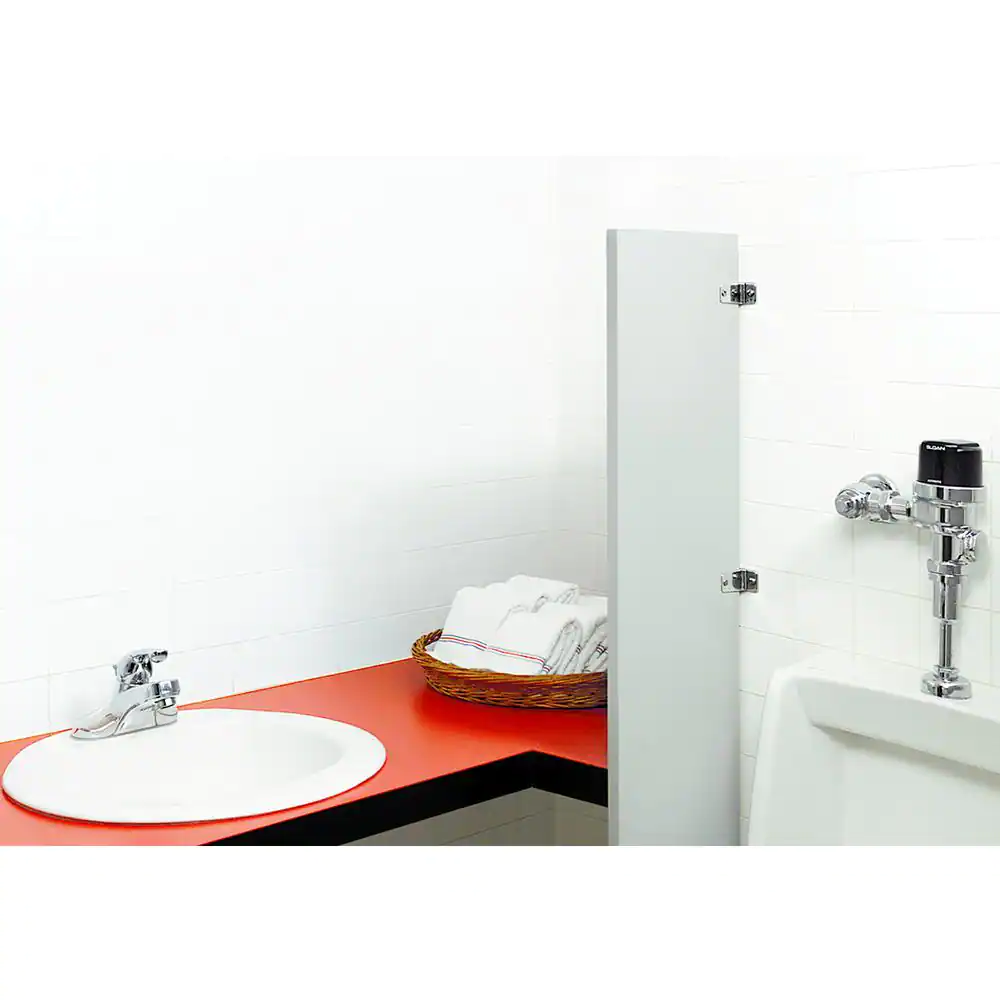 Marlite Symmetrix 4 ft. x 8 ft. White .090 in. White Score Fiberglass Reinforced Wall Panel