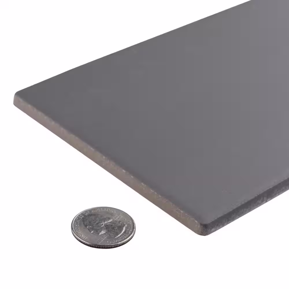 Merola Tile BioTech Piscina Brick Dark Grey Matte 4-3/4 in. x 9-5/8 in. Porcelain Floor and Wall Tile (11.22 sq. ft./Case)