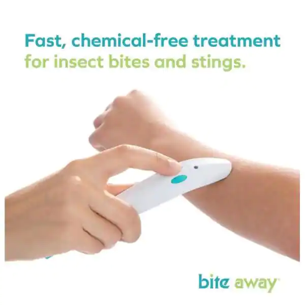 bite away Insect Sting and Bite Relief, Chemical-Free Treatment, FDA-Cleared and Dermatologist Tested, Fast Symptom Relief