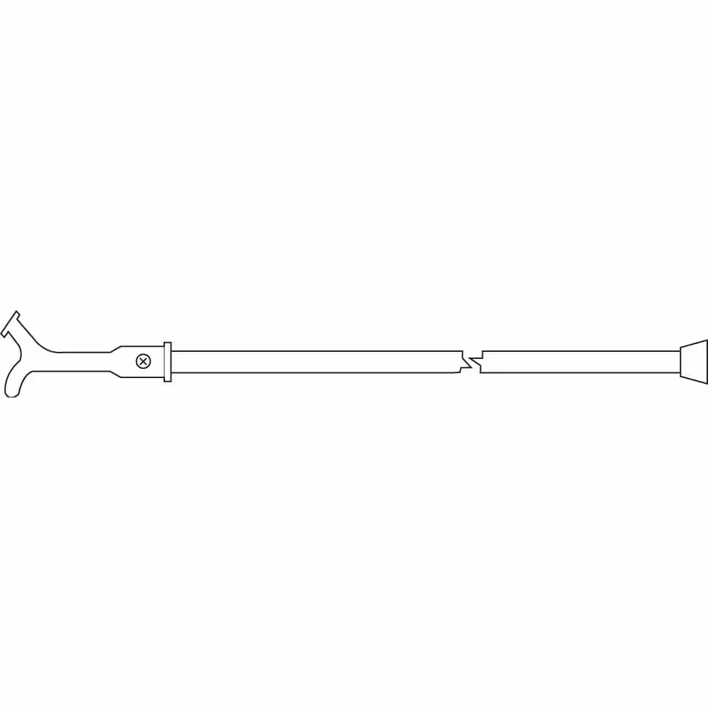 Prime-Line 3/4 in. x 82 in. Transom Window Pole and Hook