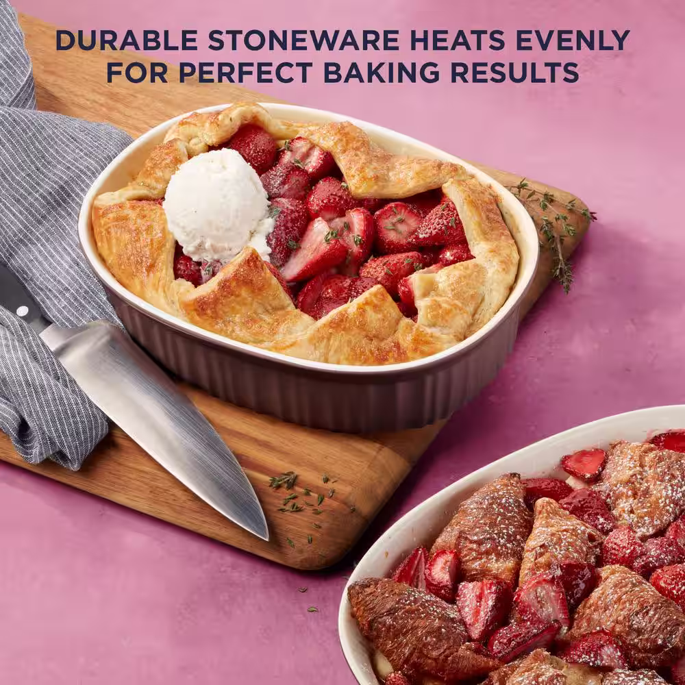 Corningware French Colors 6-Piece Bakeware Set, Cabernet