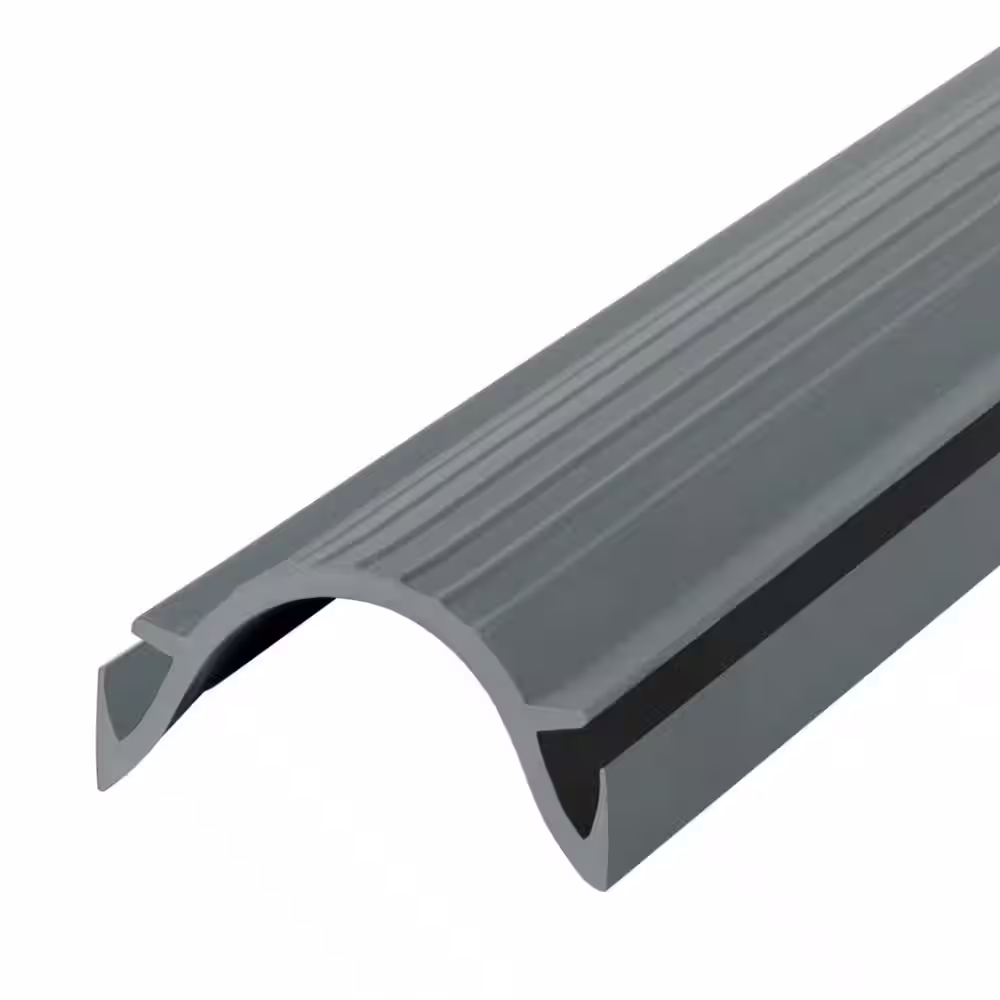 M-D Building Products 2 in. x 5/8 in. x 36 in. Gray Vinyl Replacement Insert for Standard & Economy Thresholds