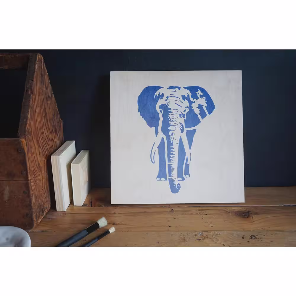 Stencil1 Elephant Stencil