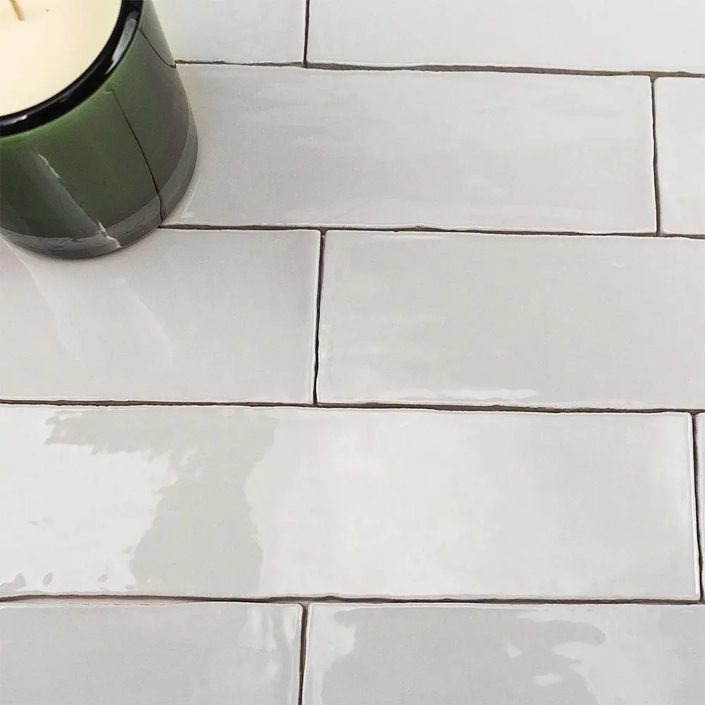 Ivy Hill Tile Catalina Gris 3 in. x 12 in. x 8 mm Polished Ceramic Subway Wall Tile (10.76 sq.ft./case)