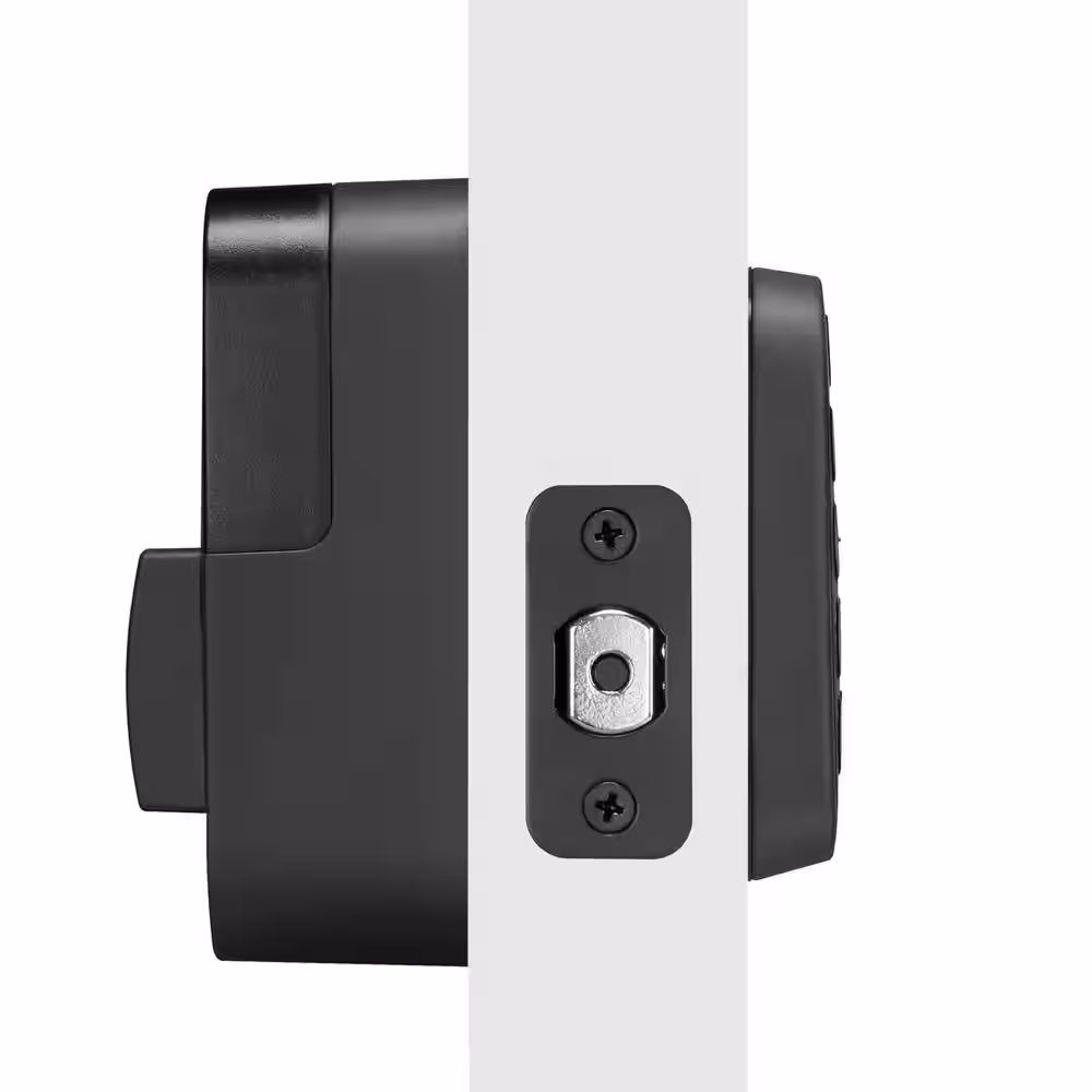 Yale Assure 2 Lock Black Suede Keyless Single Cylinder Deadbolt with Push Button Keypad and Bluetooth