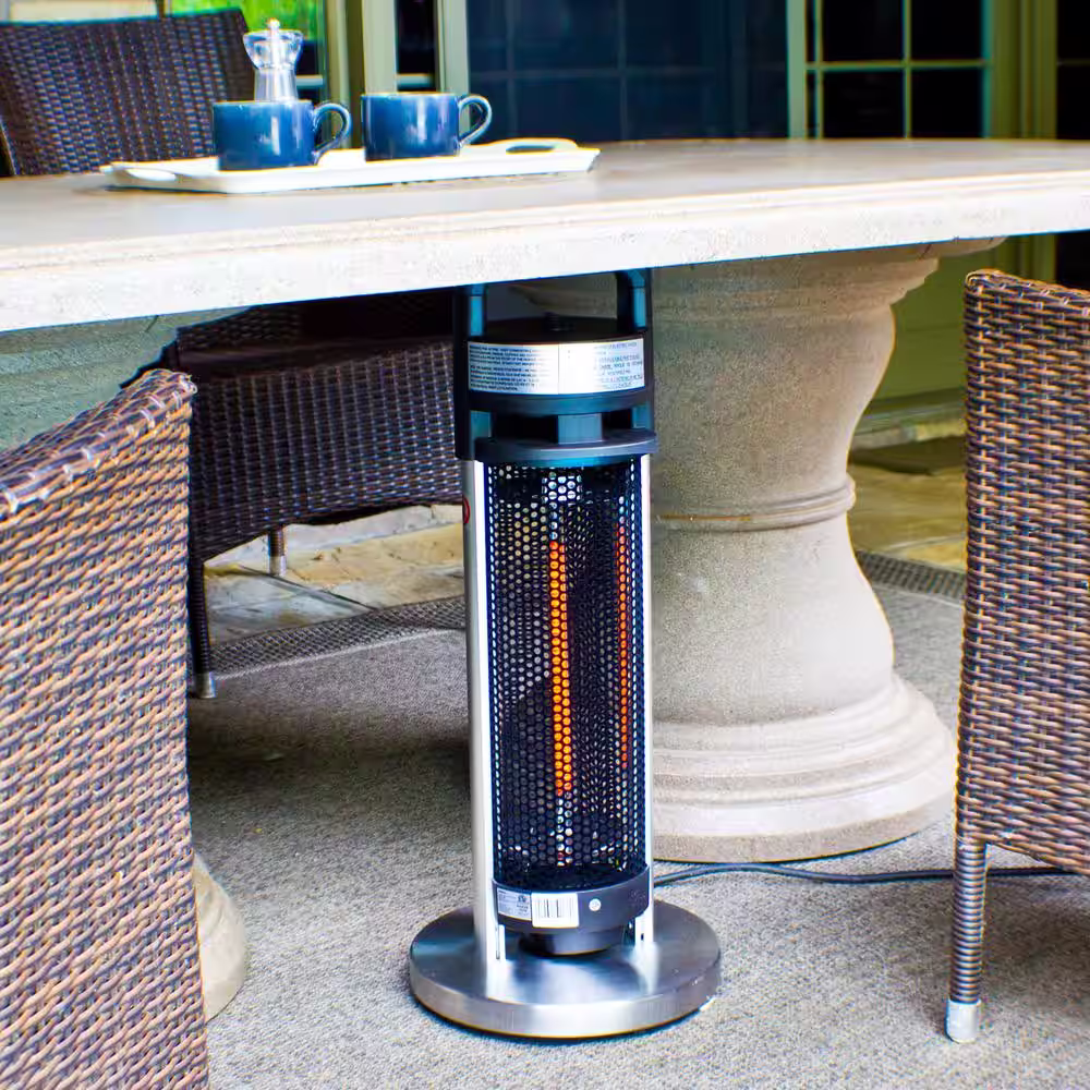EnerG+ 900-Watt Infrared Portable Under Table Electric Outdoor Heater