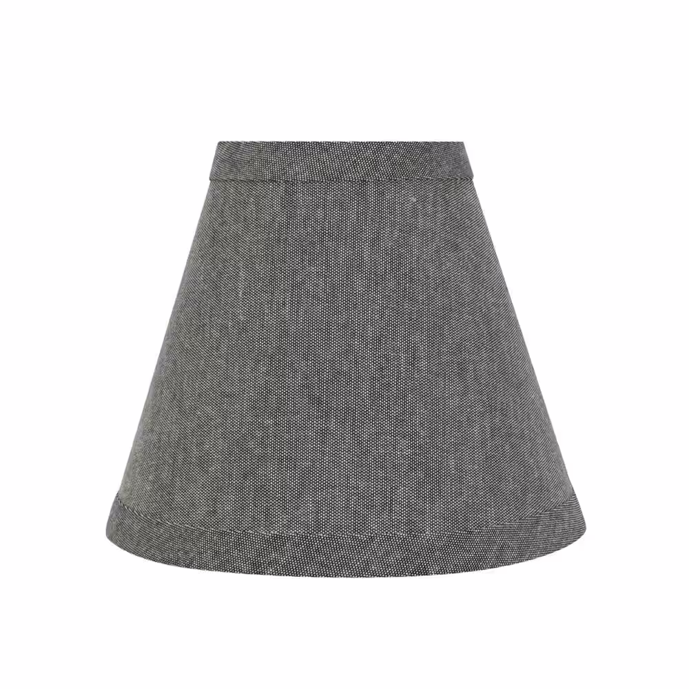 Aspen Creative Corporation 6 in. x 5 in. Grey Hardback Empire Lamp Shade (2-Pack)