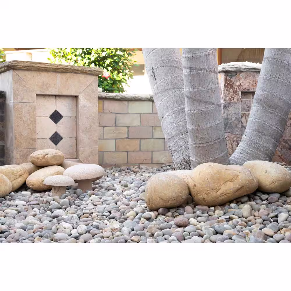 MSI Niagara Yellow (7 in. to 14 in.) Natural Boulder Rocks (3 pieces/Covers 0.65 cu. ft.)