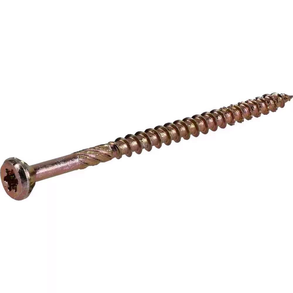 Everbilt #9 x 3 in. Star Drive Flat Head Interior Wood Screws 5 lbs.-Box (417-Piece)