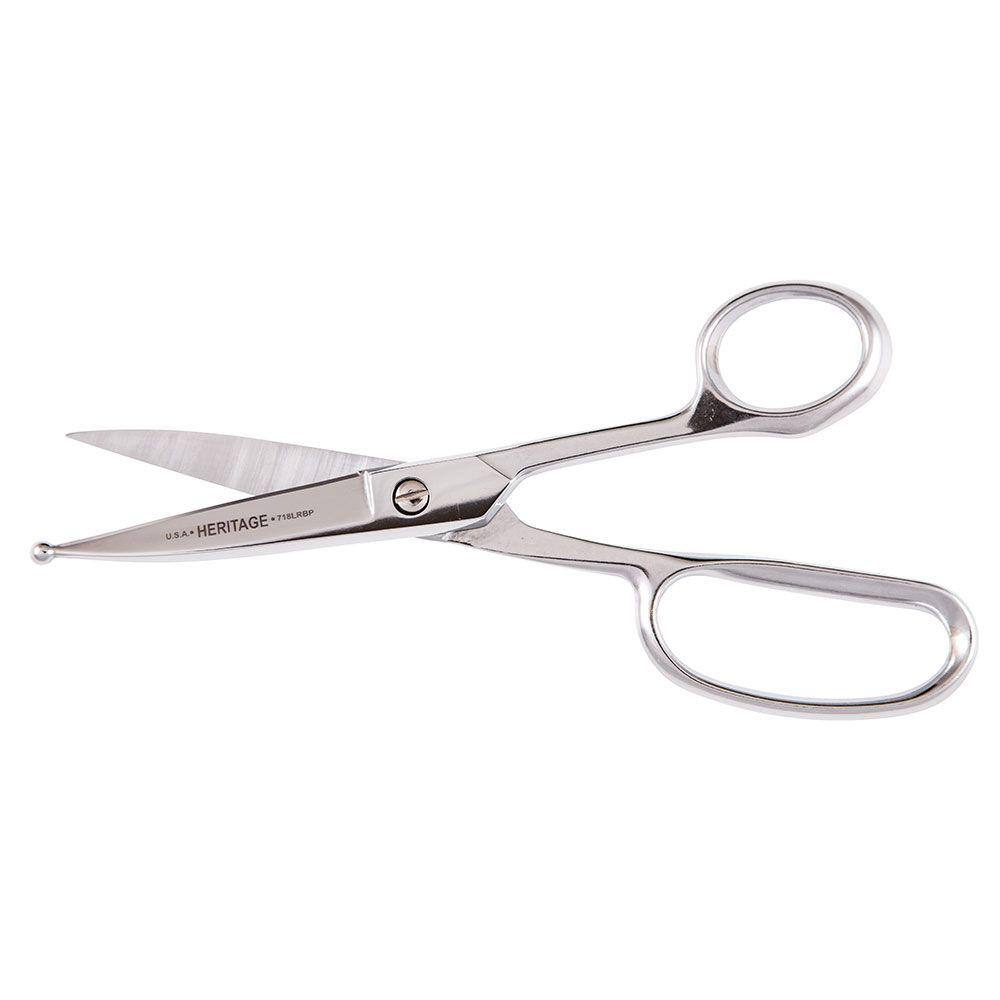 Klein Tools 9-1/8 in. Heavy Duty Shear, Ball Tips