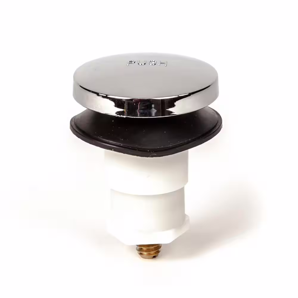 PF WaterWorks Toe Touch Bathtub Stopper CH