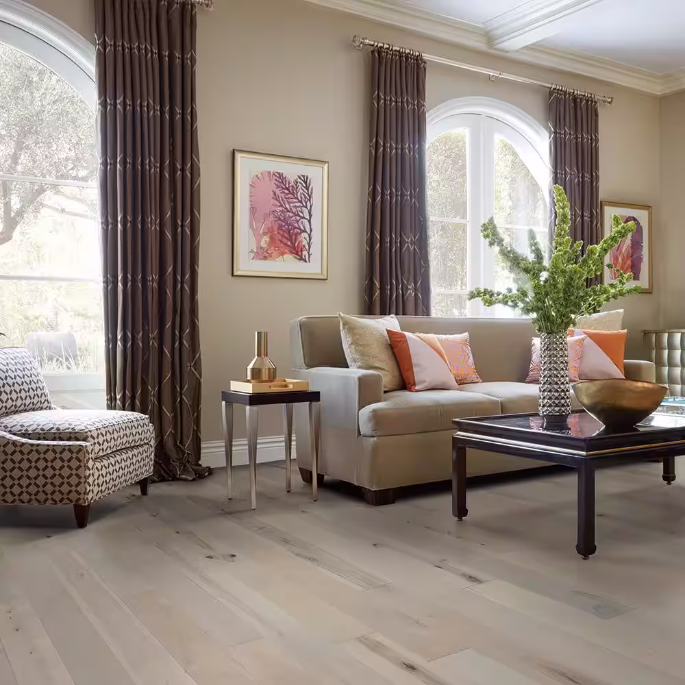 Malibu Wide Plank Salinas Maple 1/2 in. T x 7.5 in. W Water Resistant Wire Brushed Engineered Hardwood Flooring (1398.6 sq. ft./pallet)