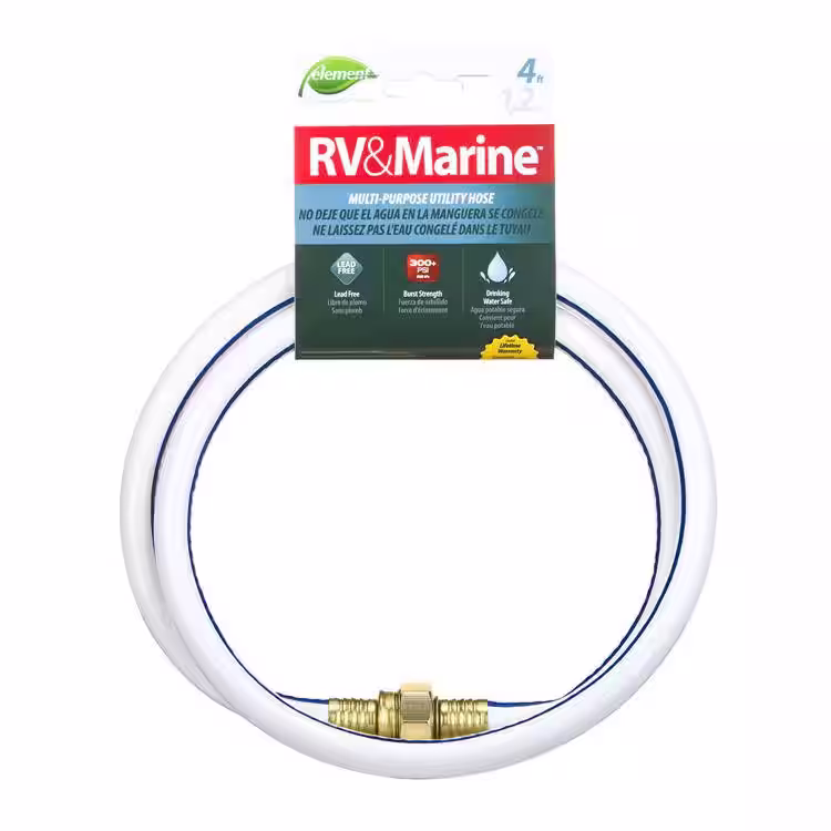 Element RV and Marine 1/2 in. x 50 ft. Medium Duty Water Hose
