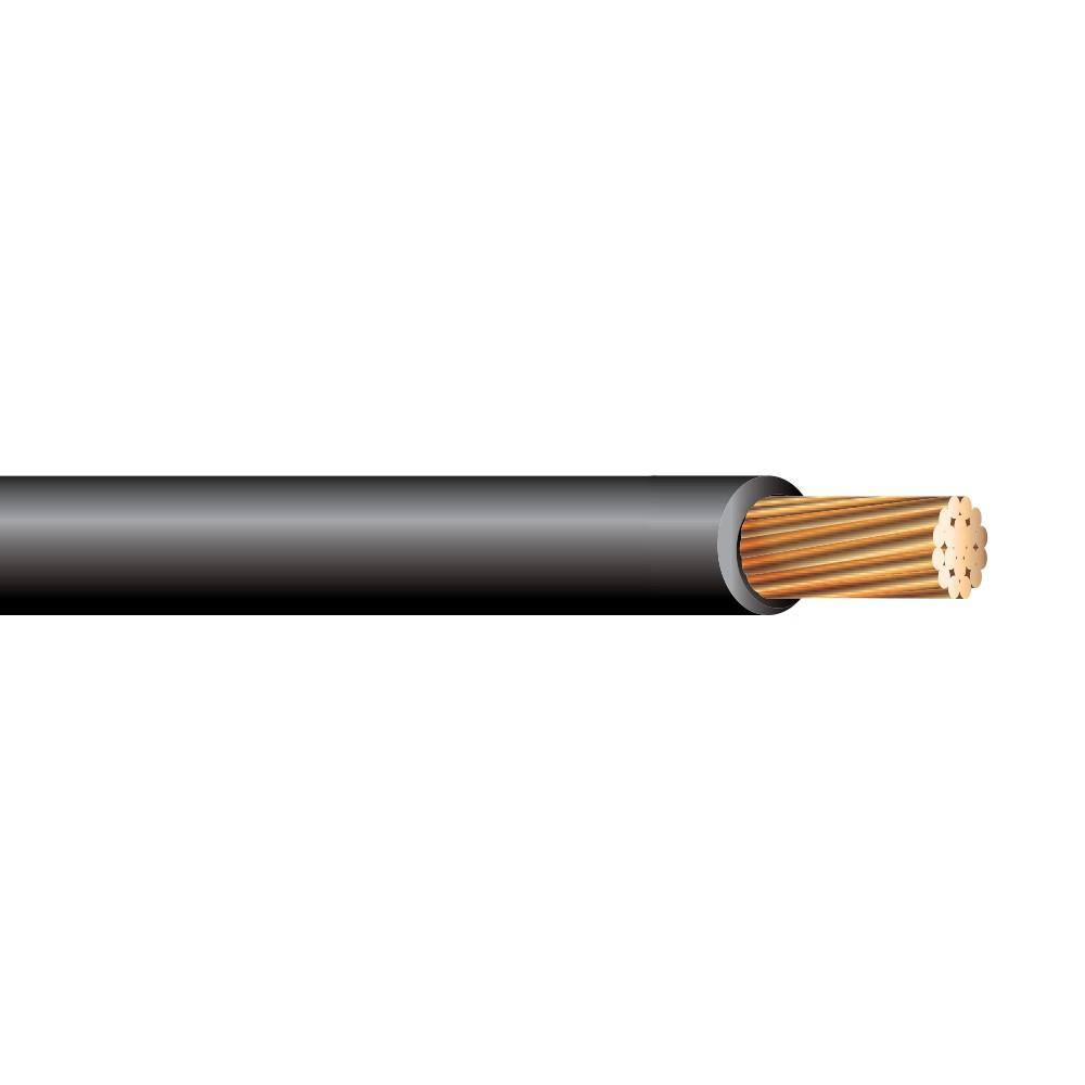 Cerrowire 500 ft. 6 Gauge Black Stranded Copper XHHW-2 Wire