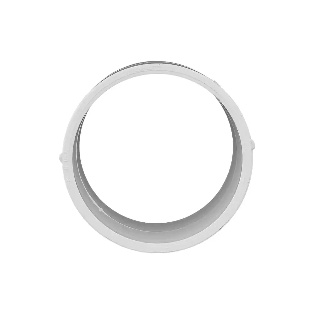 Charlotte Pipe 3 in. PVC DWV Hub Hub Repair Coupling