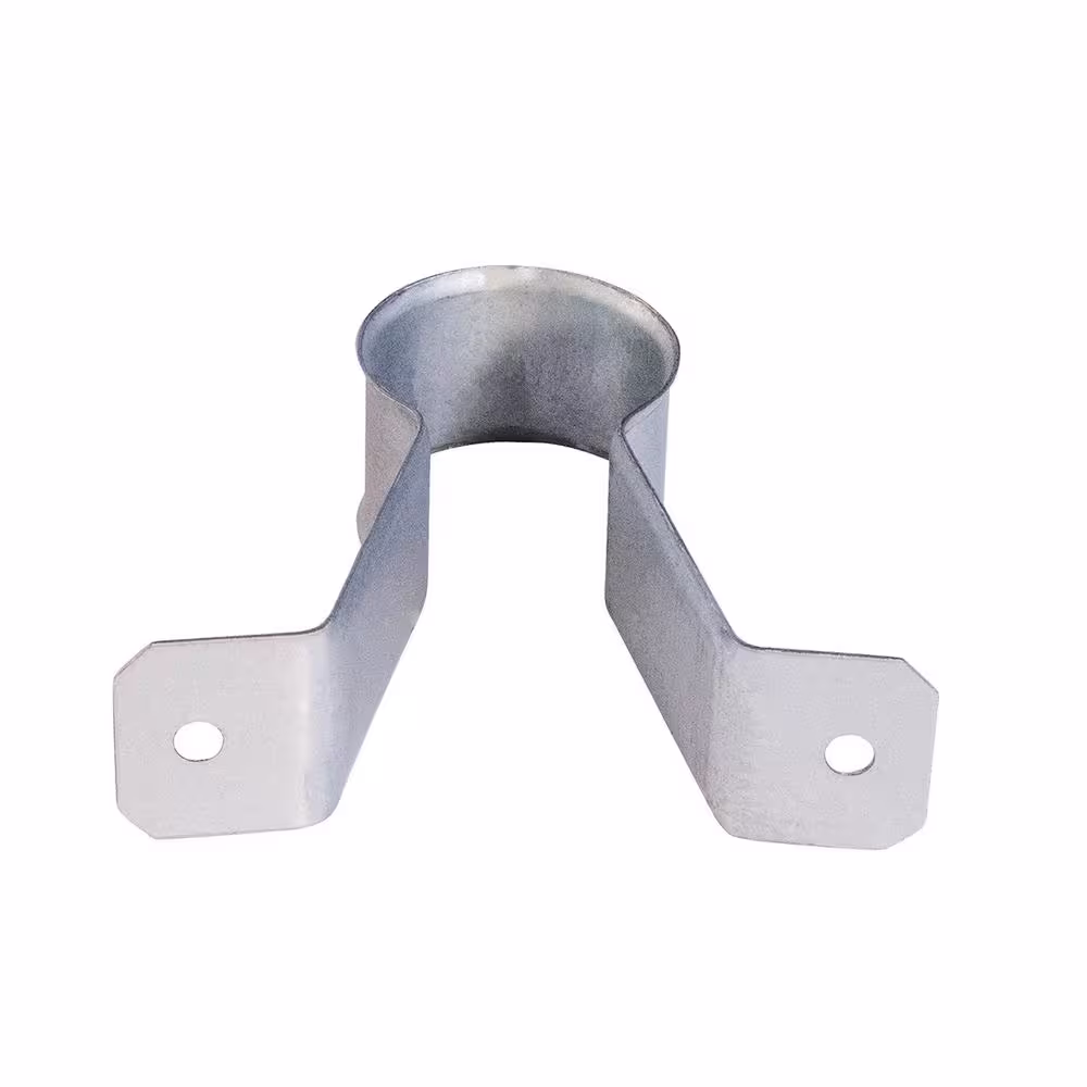 The Plumber's Choice 2 in. CPVC Stand Off Pipe Strap in Galvanized Steel