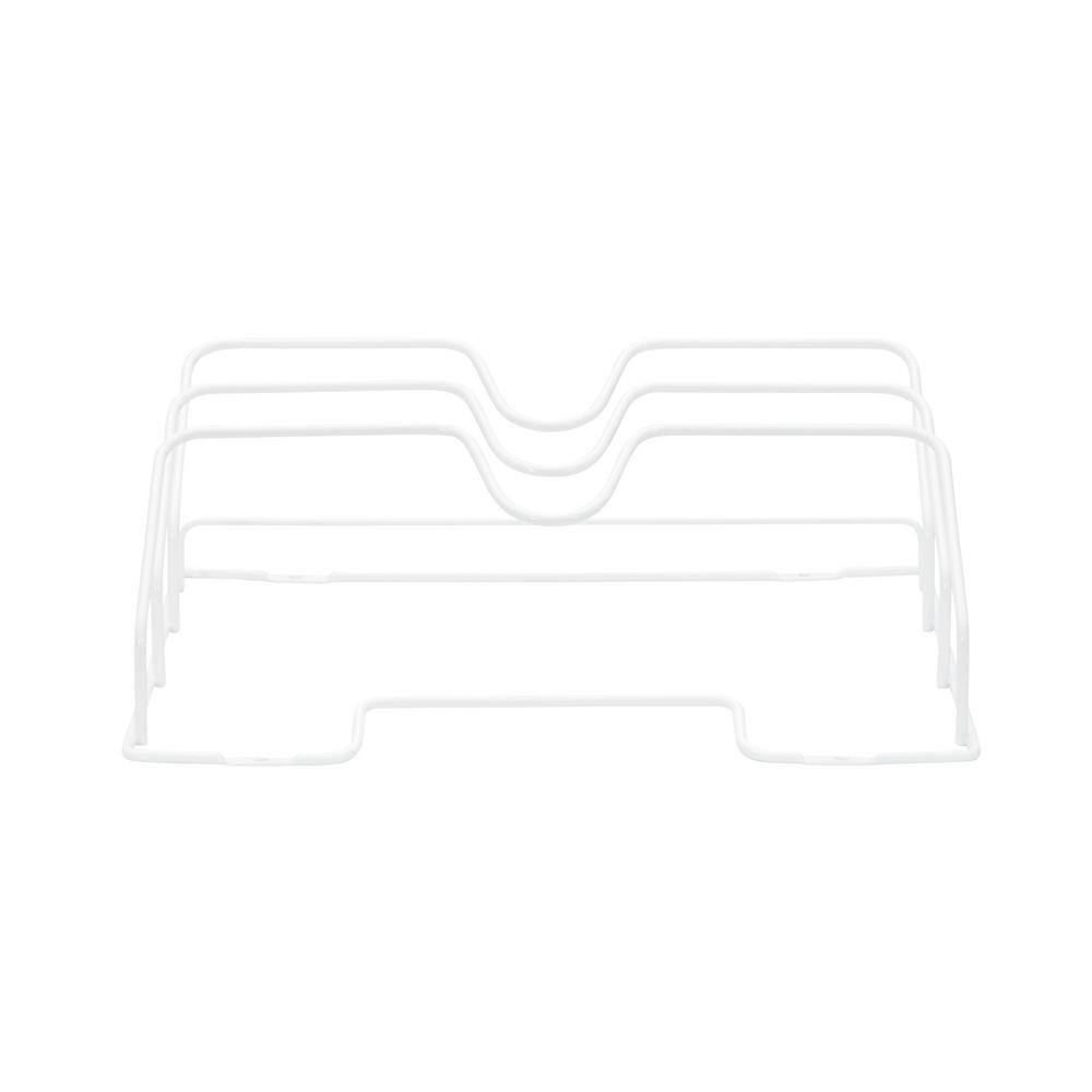 HOUSEHOLD ESSENTIALS White Oversize Lid Holder