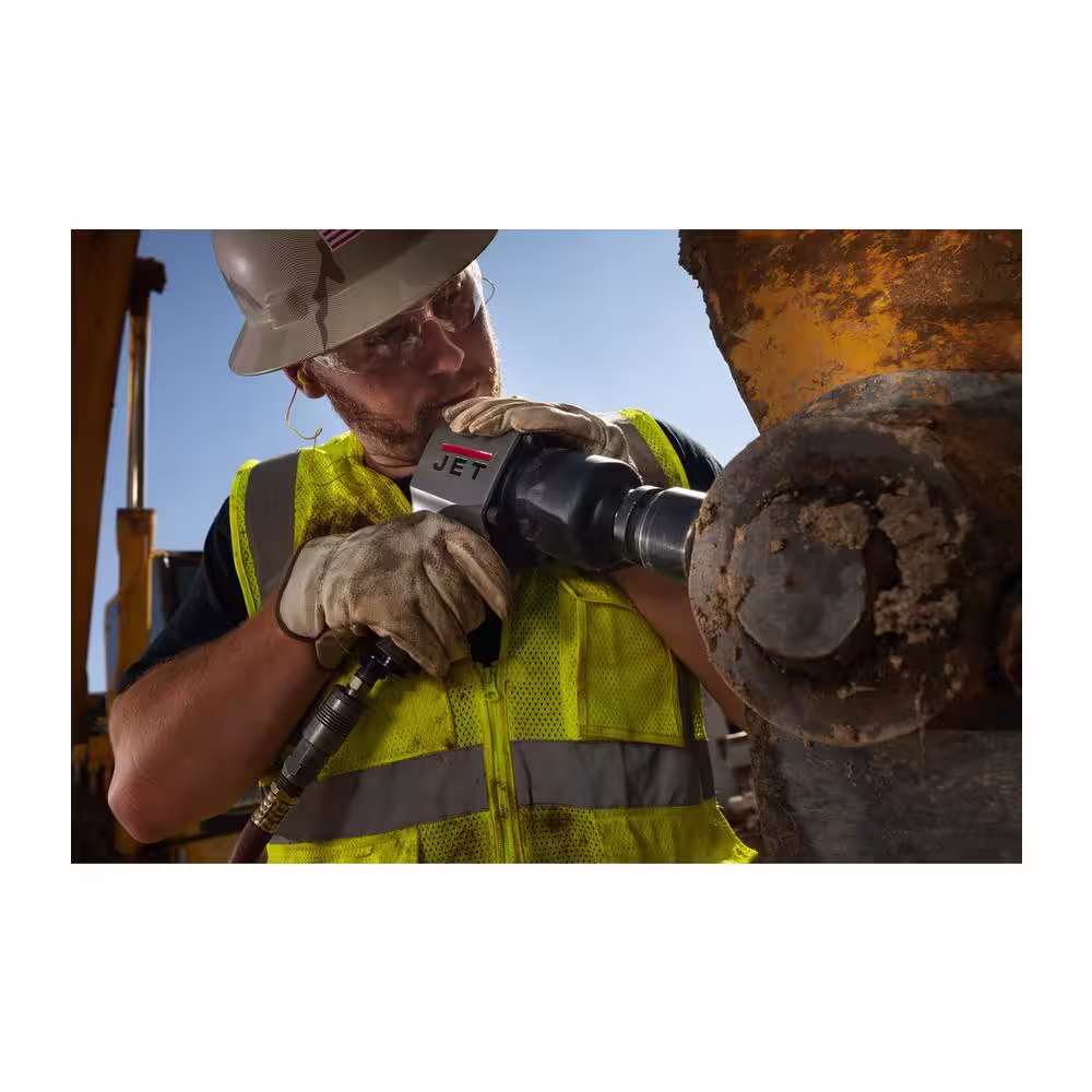 Jet 200-1, 500 ft./lbs. 1 in. Pistol Grip Aluminum Impact Wrench Jat-108