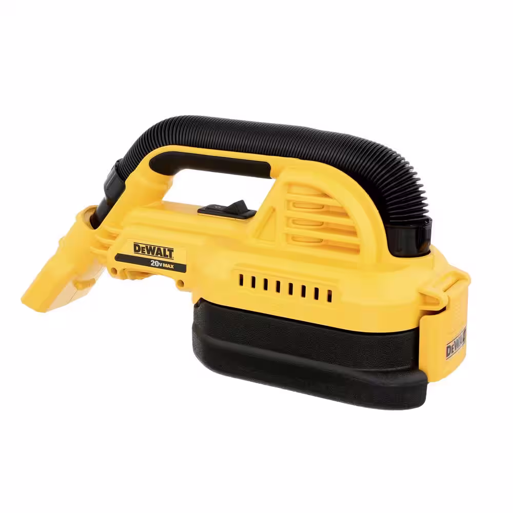 DEWALT 20V MAX Lithium-Ion Cordless 1/2 Gal. Wet/Dry Portable Vacuum with POWERSTACK 1.7 Ah Battery Pack and Charger