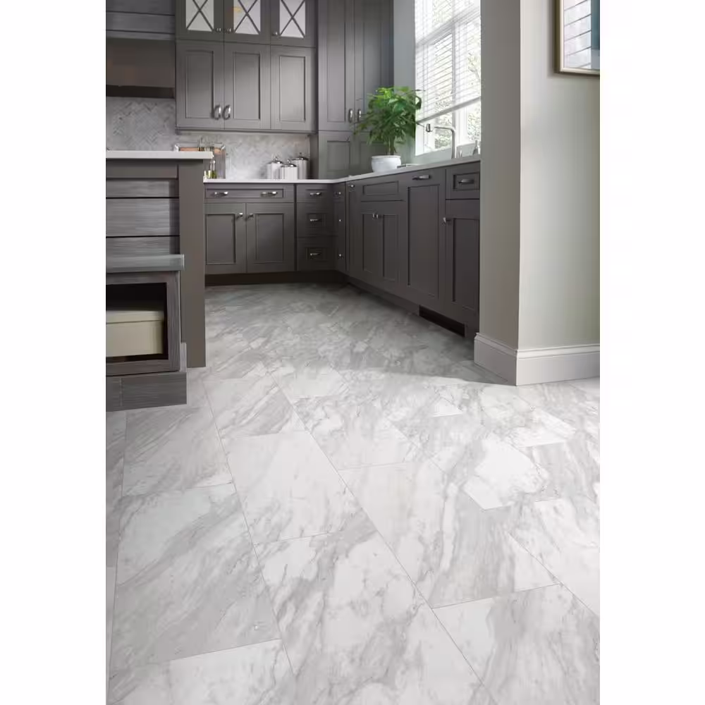Shaw Vista Shoreline 20 MIL x 12 in. W x 24 in. L Click Lock Waterproof Vinyl Tile Flooring (15.8 sqft/case)