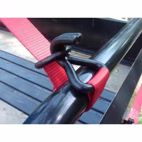 Quickloader Retractable Ratchet Tie Down Strap 3000 lbs.