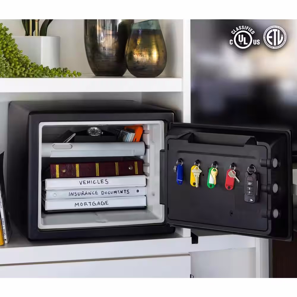 SentrySafe 0.8 cu. ft. Fireproof & Waterproof Safe with Dial Combination Lock