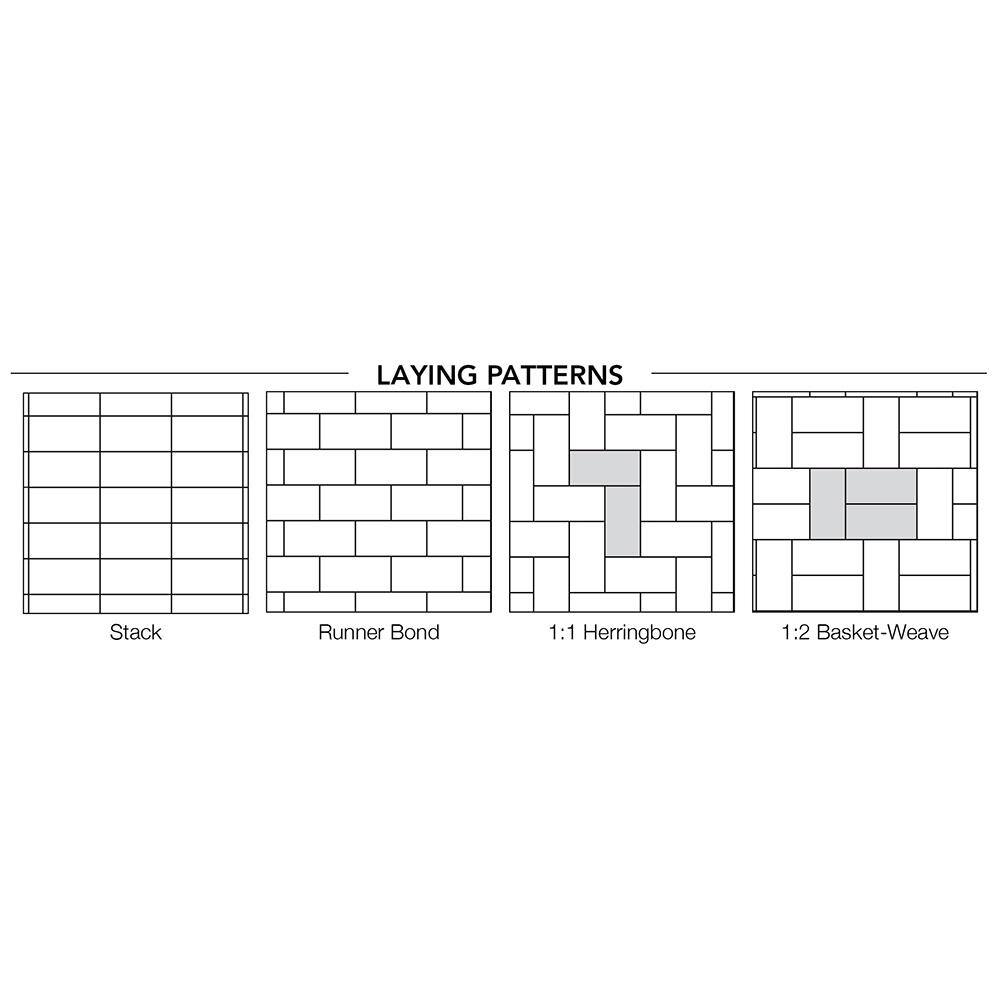 Pavestone Taverna Rec 11.81 in. L x 7.87 in. W x 1.9 in. H Old Town Blend Concrete Paver (192-Pieces/124 sq. ft./Pallet)