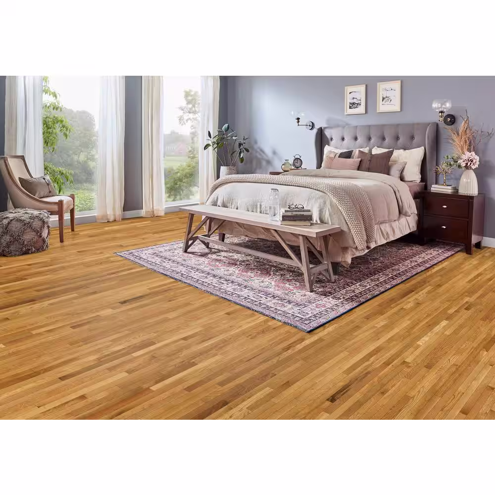 Bruce Laurel Butterscotch Oak 3/4 in. Thick x 2-1/4 in. Wide x Varying Length Solid Hardwood Flooring (20 sqft / case)