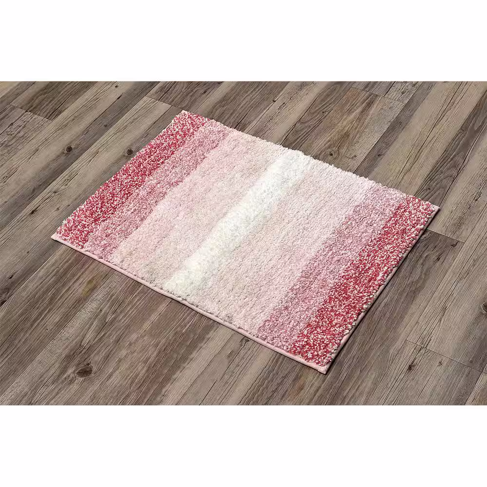 None Bath Mat Microfiber Mottled Shades 28