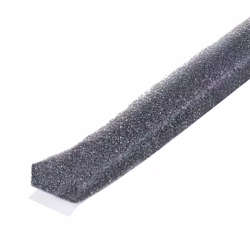 M-D Building Products 1/4 in. x 1/2 in. x 17 ft. Gray Economy Foam Window Seal for Medium Gaps