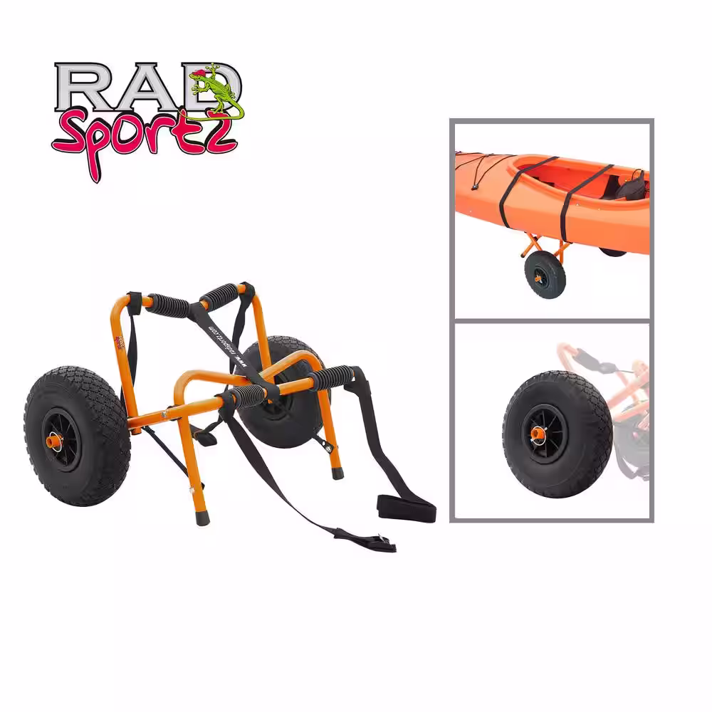 RAD Sportz Premium Aluminum Kayak Cart with Airless Tires