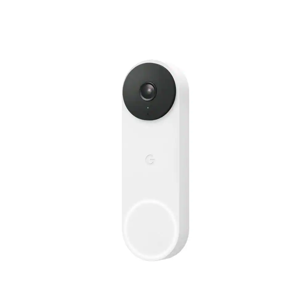 Google Nest Doorbell (Wired, 2nd Gen) - Snow