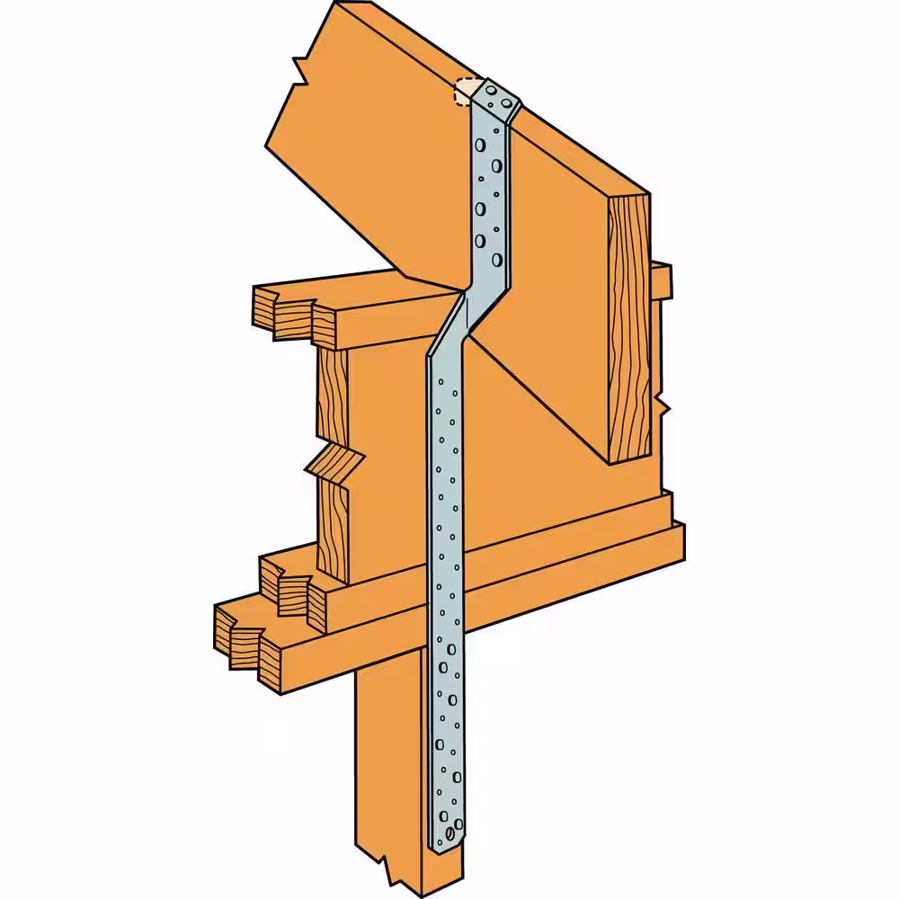 Simpson Strong-Tie HTS 30 in. 14-Gauge Galvanized Heavy Twist Strap