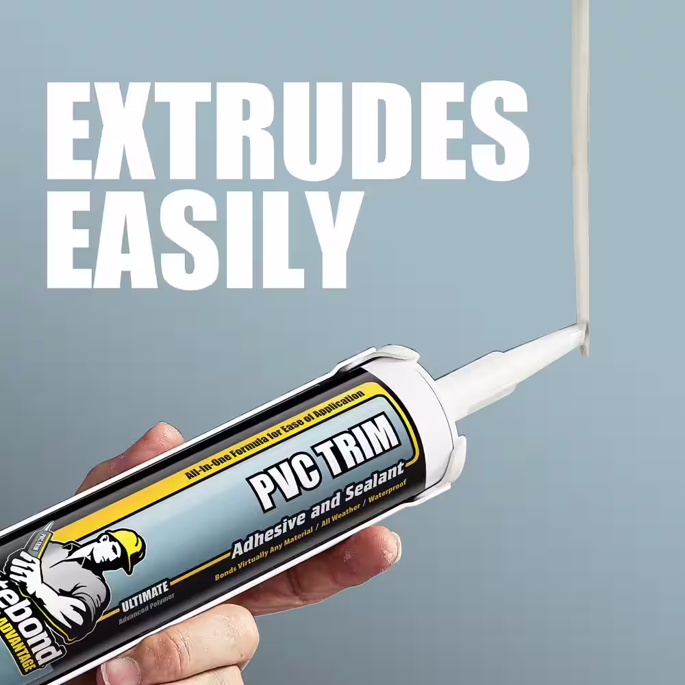 Titebond Ultimate 9.5 oz. PVC Trim Adhesive and Sealant (12-Pack)