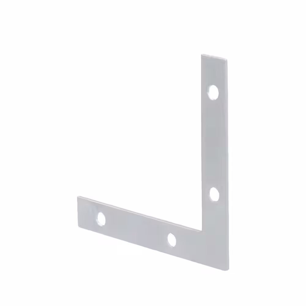 Everbilt 3 in. Galvanized Corner Brace (4-Pack)