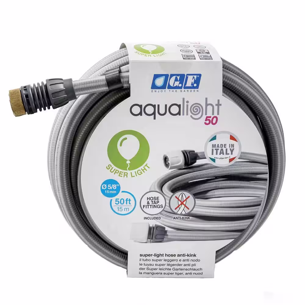 None 5/8 in. Dia. x 50 ft. Light Hose Kit Aqualight