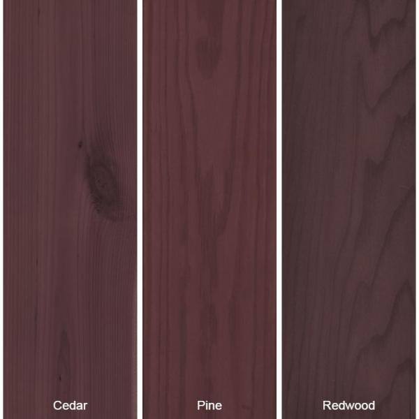 BEHR PREMIUM 1 gal. #ST-106 Bordeaux Semi-Transparent Waterproofing Exterior Wood Stain and Sealer