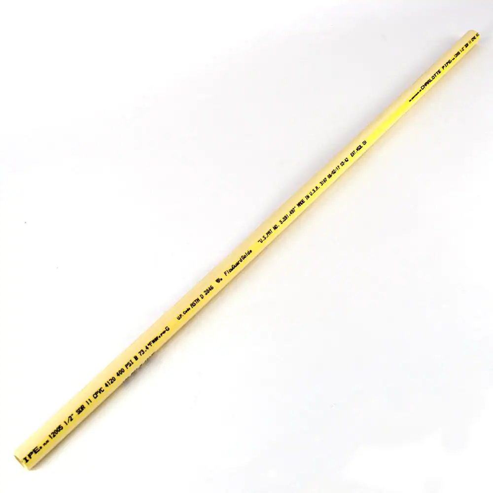 Charlotte Pipe 1/2 in. x 2 ft. CPVC Water Supply Pipe
