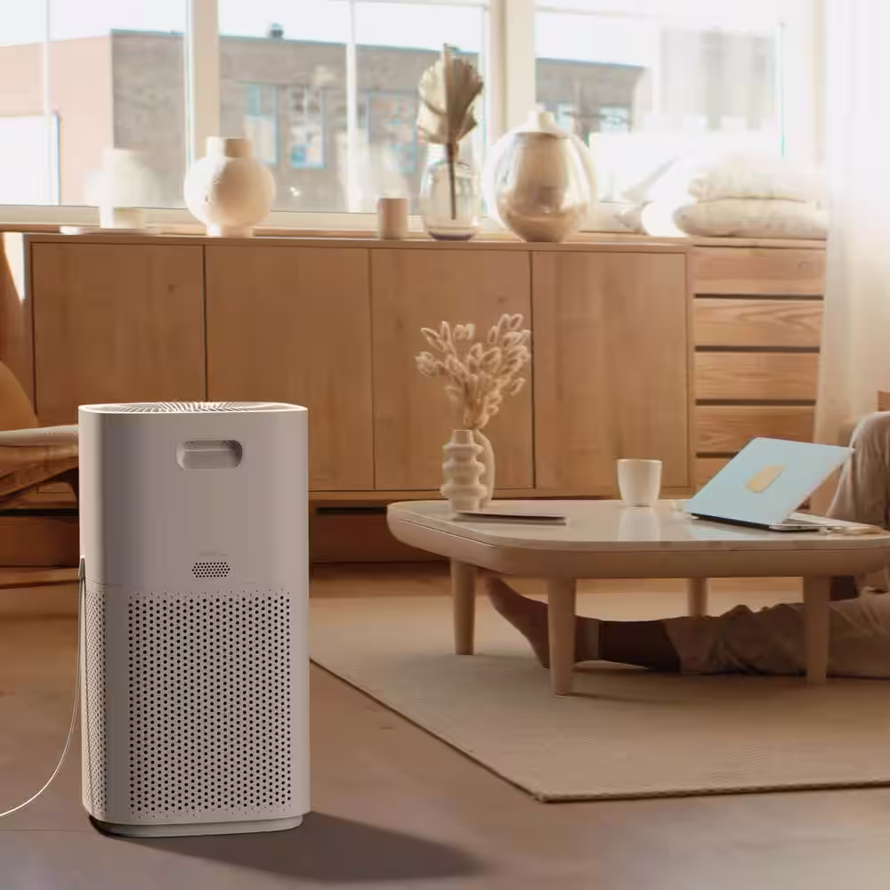 LEVOIT PlasmaPro 600S Smart True 635 sq.ft. White Panel HEPA Air Purifier