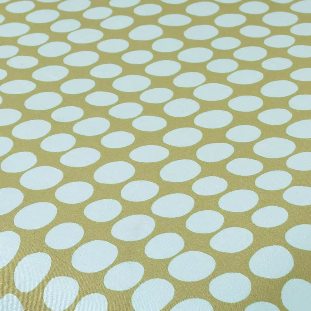 Cotton Tale Designs Lagoon Turquoise and Green Dot Cotton Fitted Crib Sheet