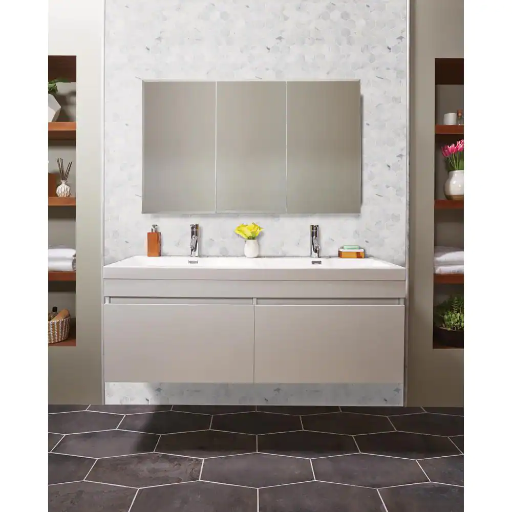 MSI Calacatta Cressa Hexagon 12.38 in. x 12.38 in. Honed Marble Look Floor and Wall Tile (9.8 sq. ft./Case)