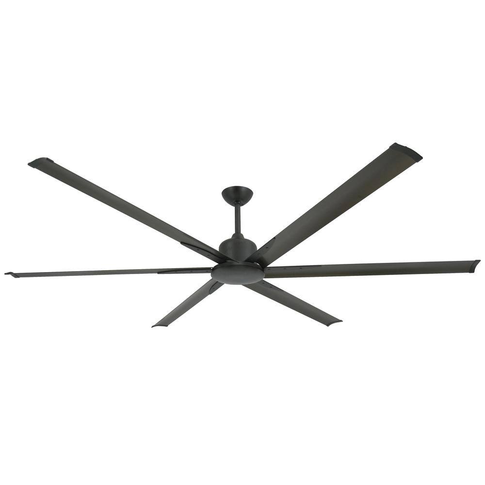 TroposAir Titan II Wi-Fi 84 in. Indoor/Outdoor Oil Rubbed Bronze Smart Ceiling Fan with Remote Control