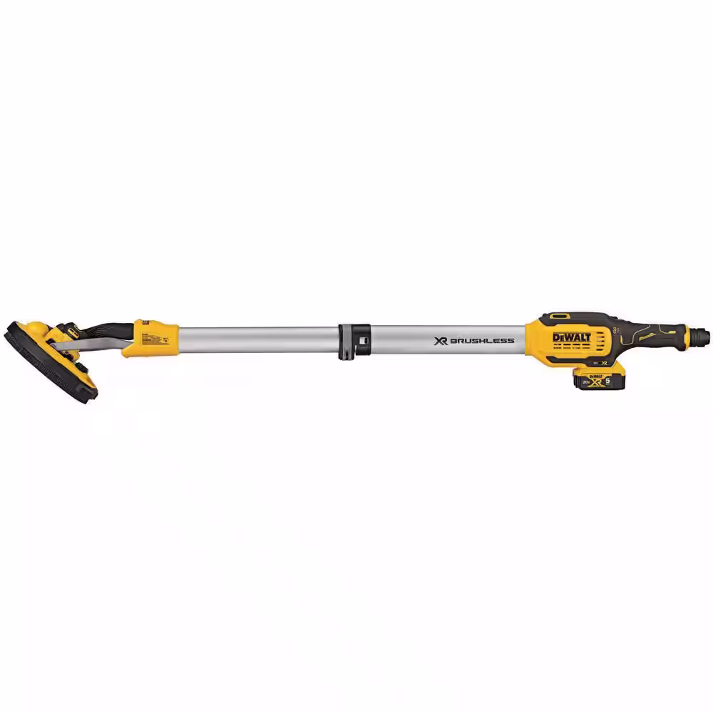 DEWALT 20V MAX Cordless 9 in. Drywall Sander with (2) 20V 5.0Ah Batteries and Charger