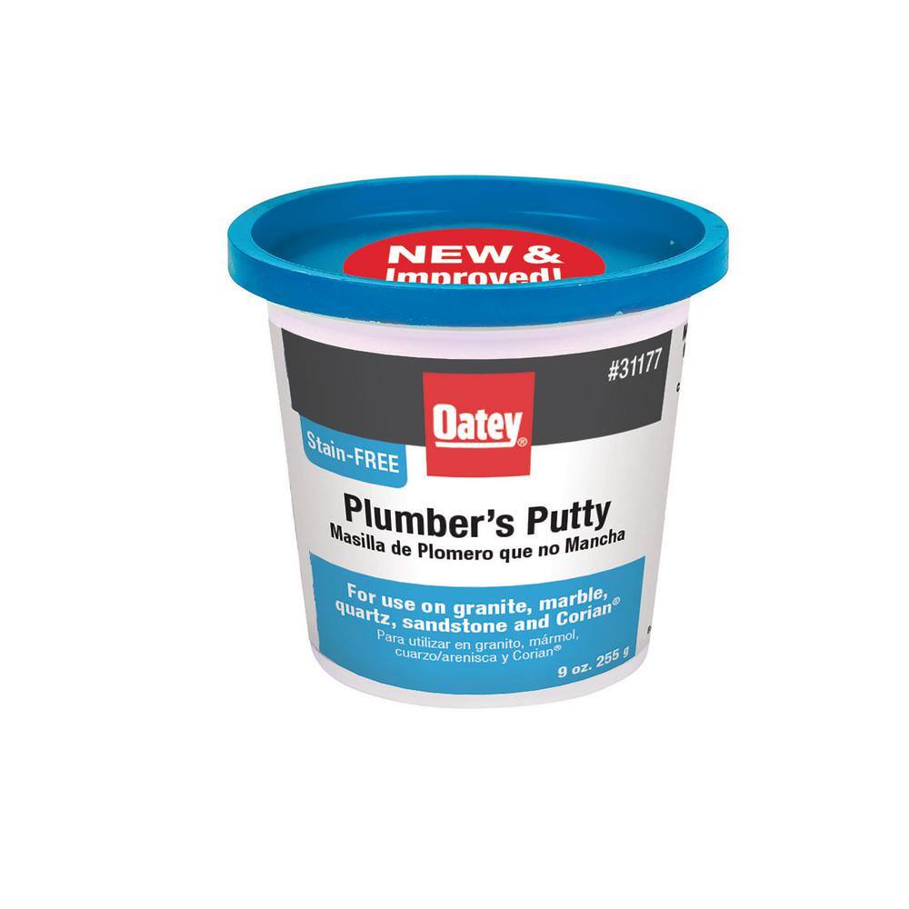 Oatey 9 oz. Stain-Free Plumber's Putty (2-Pack)