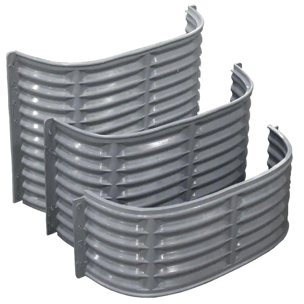 SHAPE PRODUCTS 37 in. W x 12 in. D x 18 in. H Straight Plastic Area Window Well